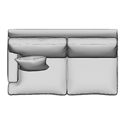 Wide LAF two seat (202125)